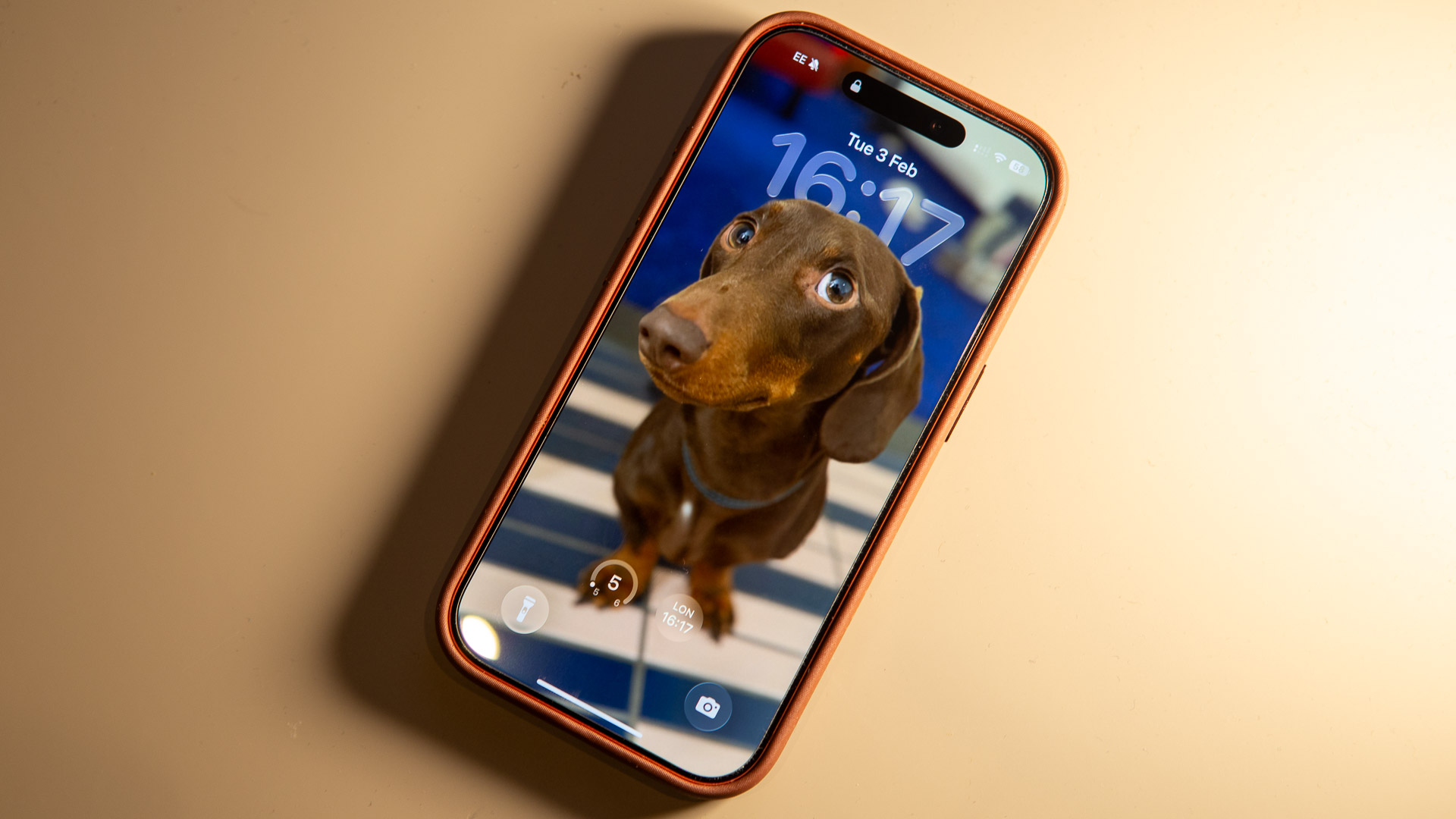 Cracked iPhone screen