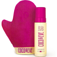 Coco &amp; Eve Sunny Honey Bali Bronzing Self Tanner Mousse Set, was £32
