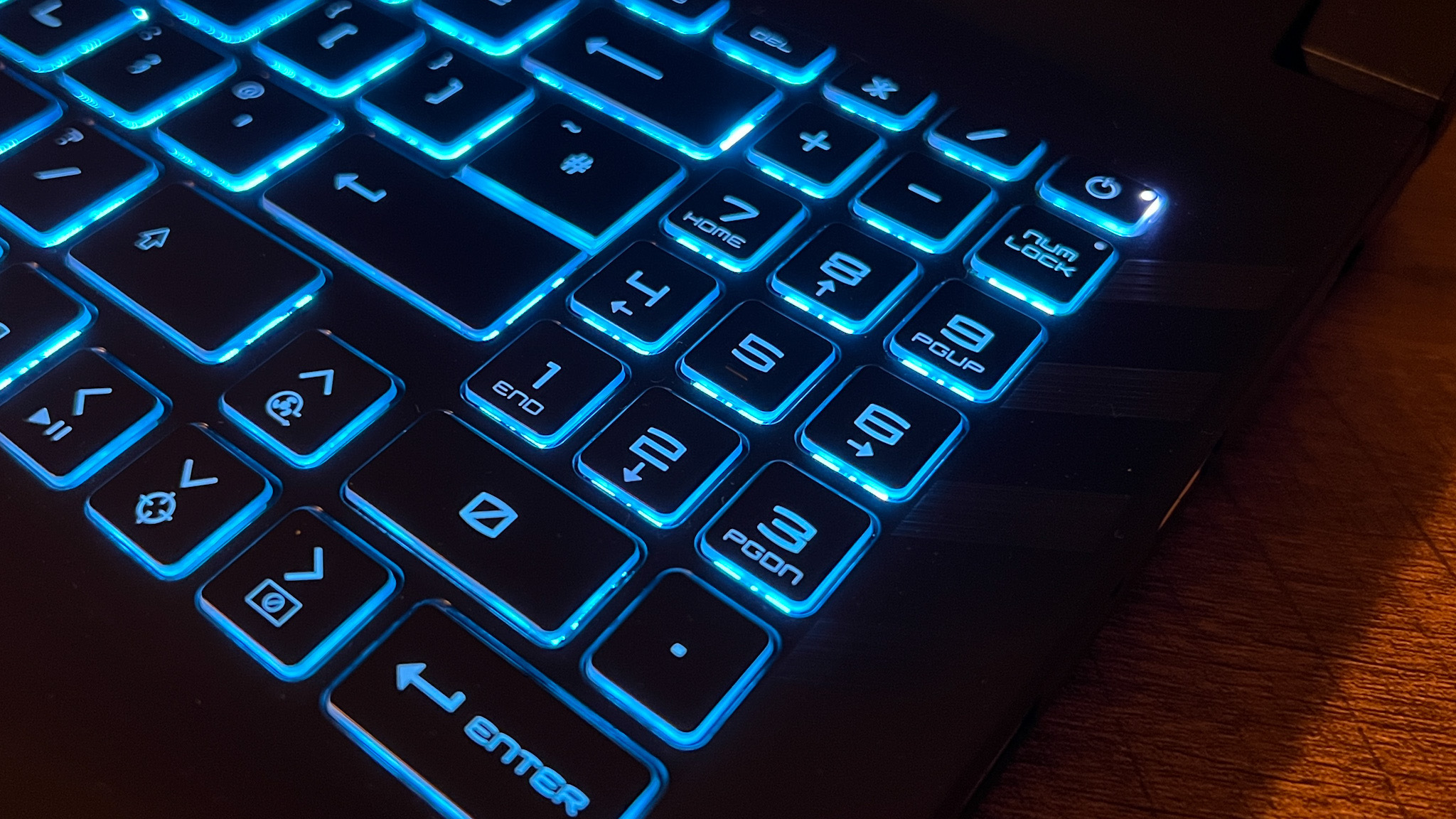 MSI Pulse GL66 number pad