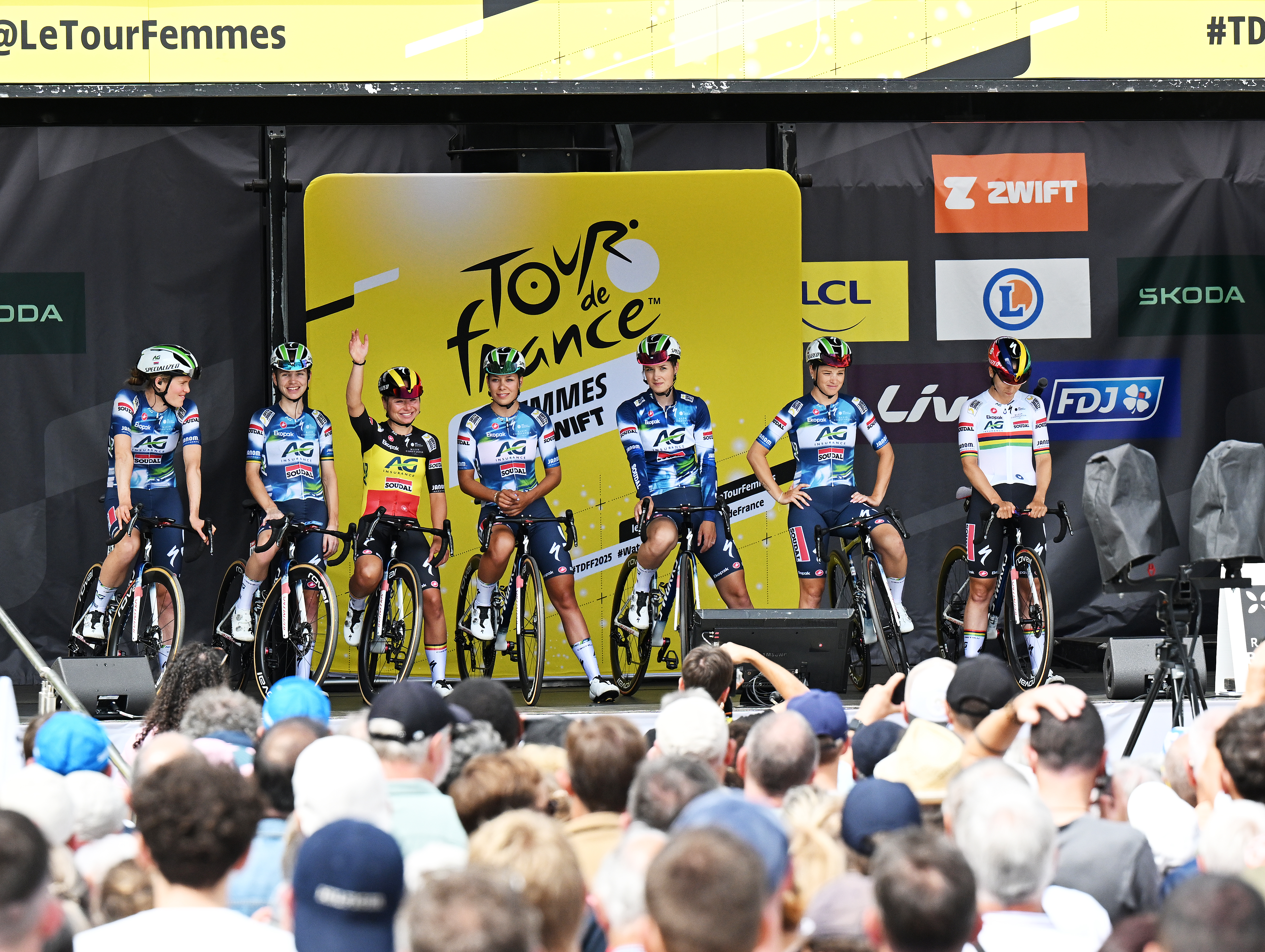 AG Insurance-Soudal at the Tour de France Femmes