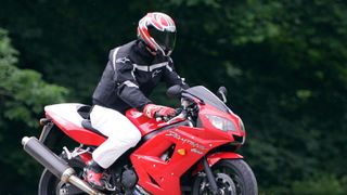 Prince William on Motorbike