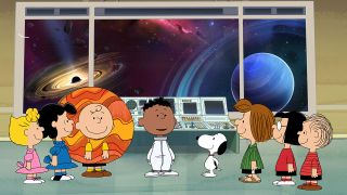 The entire Peanuts gang returns to NASA's Johnson Space Center in the second season of "Snoopy in Space."