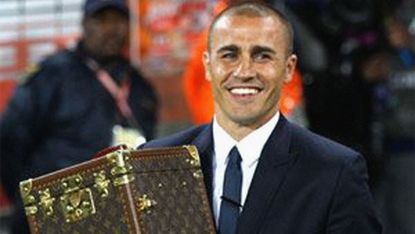 fabio cannavaro holding louis vuitton case