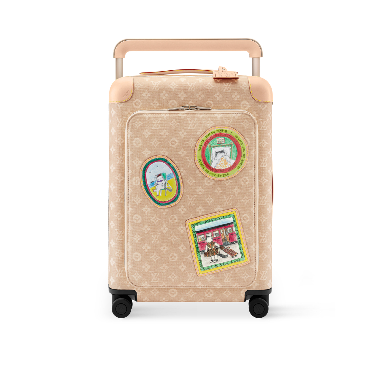 Grace Coddington x Louis Vuitton suitcase.