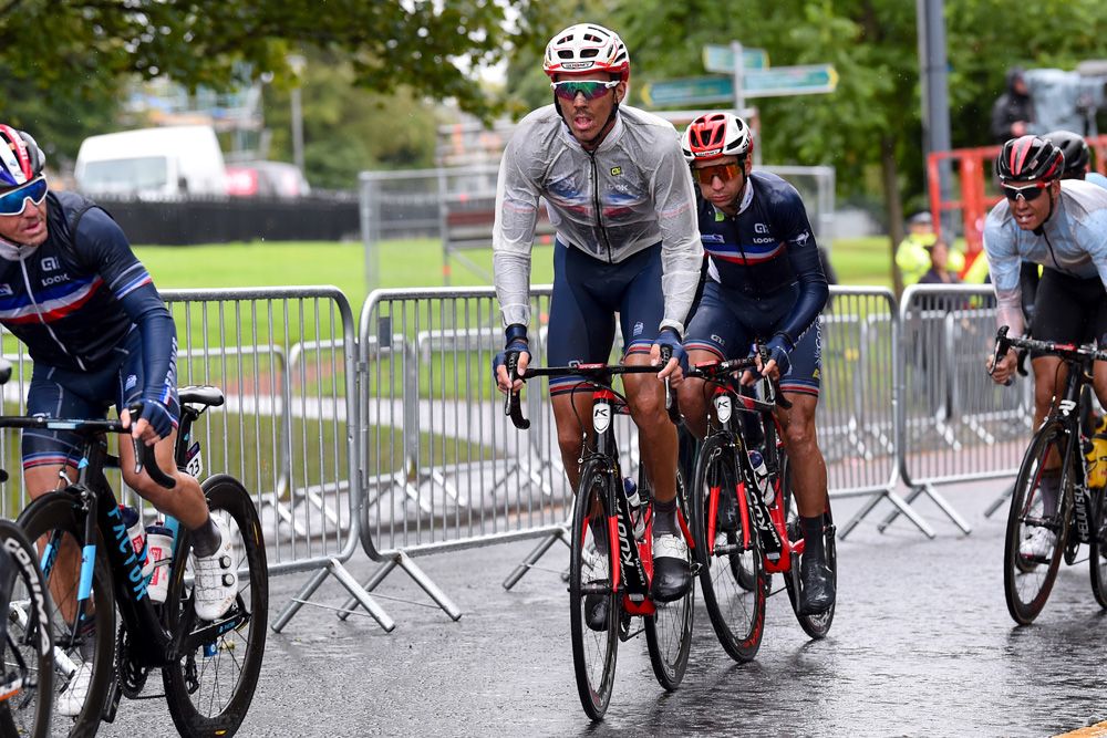 Christophe Laporte and Bryan Coquard of France