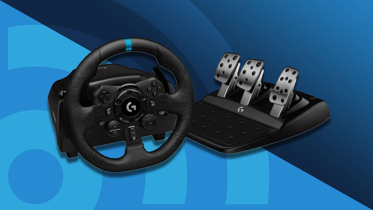 Logitech G29 Driving Force Race Steering Wheel with Shifter Gear and Drive  Pro Racing Wheel Stand GY-010 Bundle