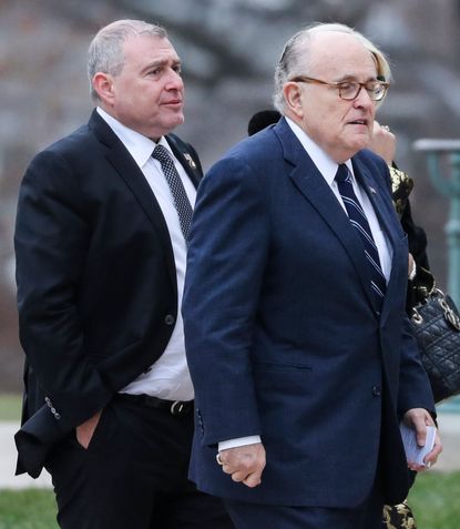 Rudy Giuliani and Lev Parnas