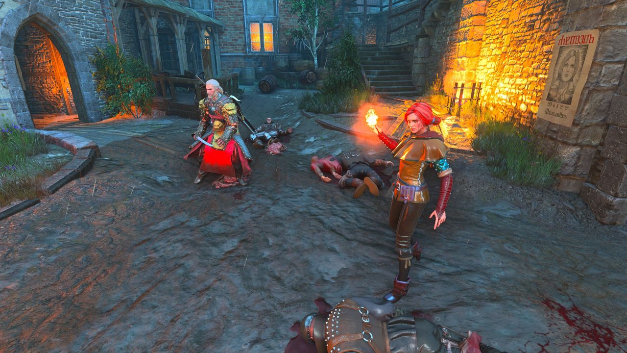Witcher 3 remaster screenshot