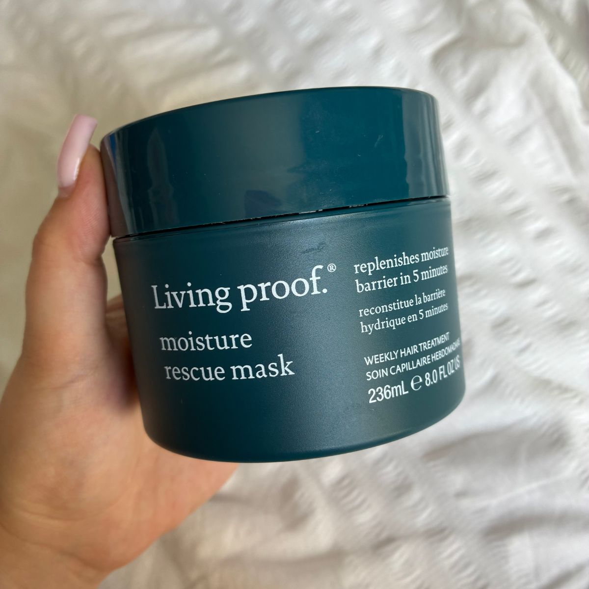 best hair repair mask from Living Proof, tested by Marie Claire UK