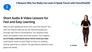 Best learn French online courses: FrenchPod101