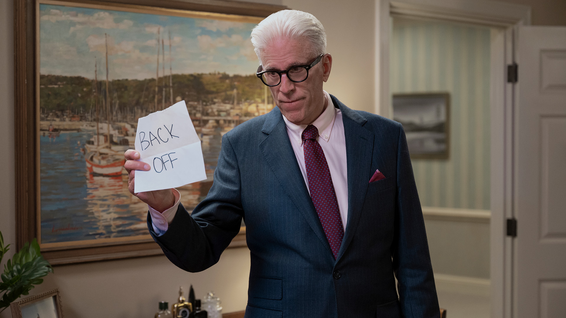 Ted Danson as Charles in A Man on the Inside season 2.