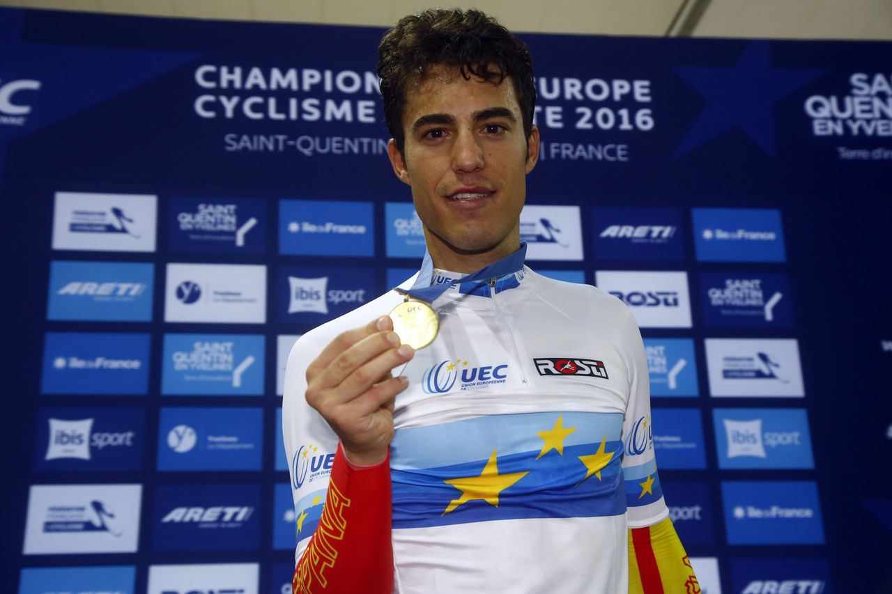 Albert Torres, the new European Omnium champion