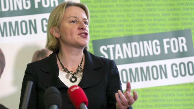 Natalie Bennett, leader of the Green Party