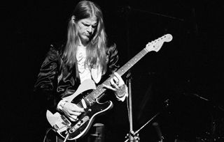 Steve Morse performs with the Dixie Dregs at The Fabulous Fox Theater in Atlanta, Georgia on May 3, 1978