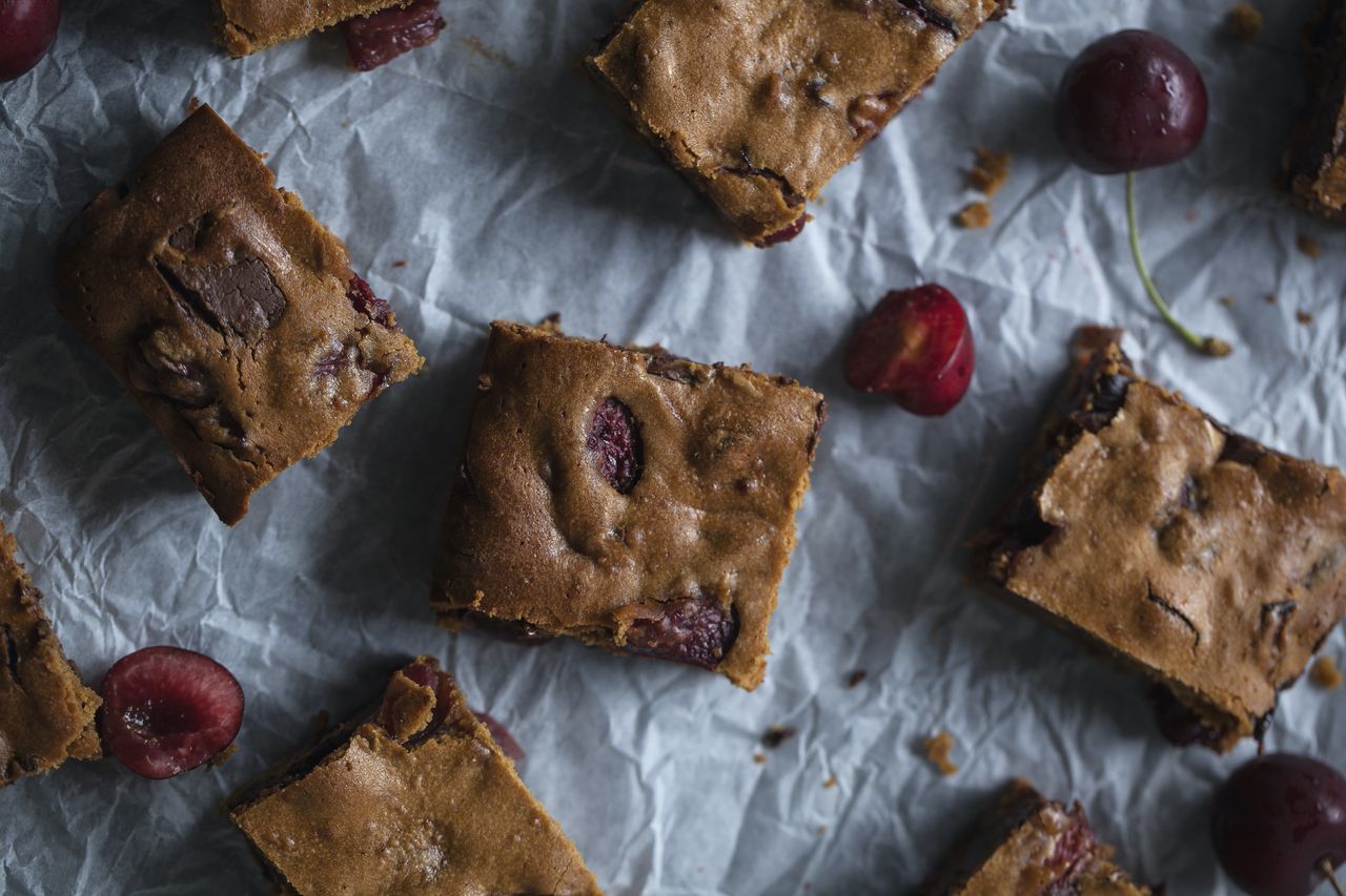 Cherry brownies