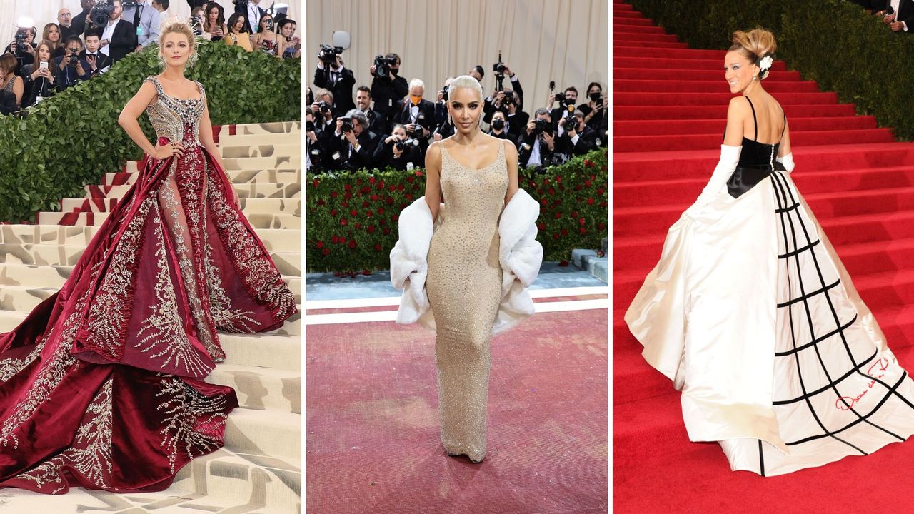 Blake Lively, Kim Kardashian and Sarah Jessica Parker at the Met Gala 