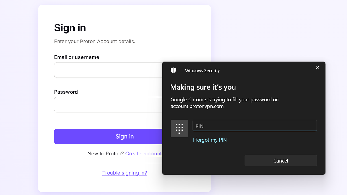 How to stop Chrome from asking for a PIN when autocompleting passwords