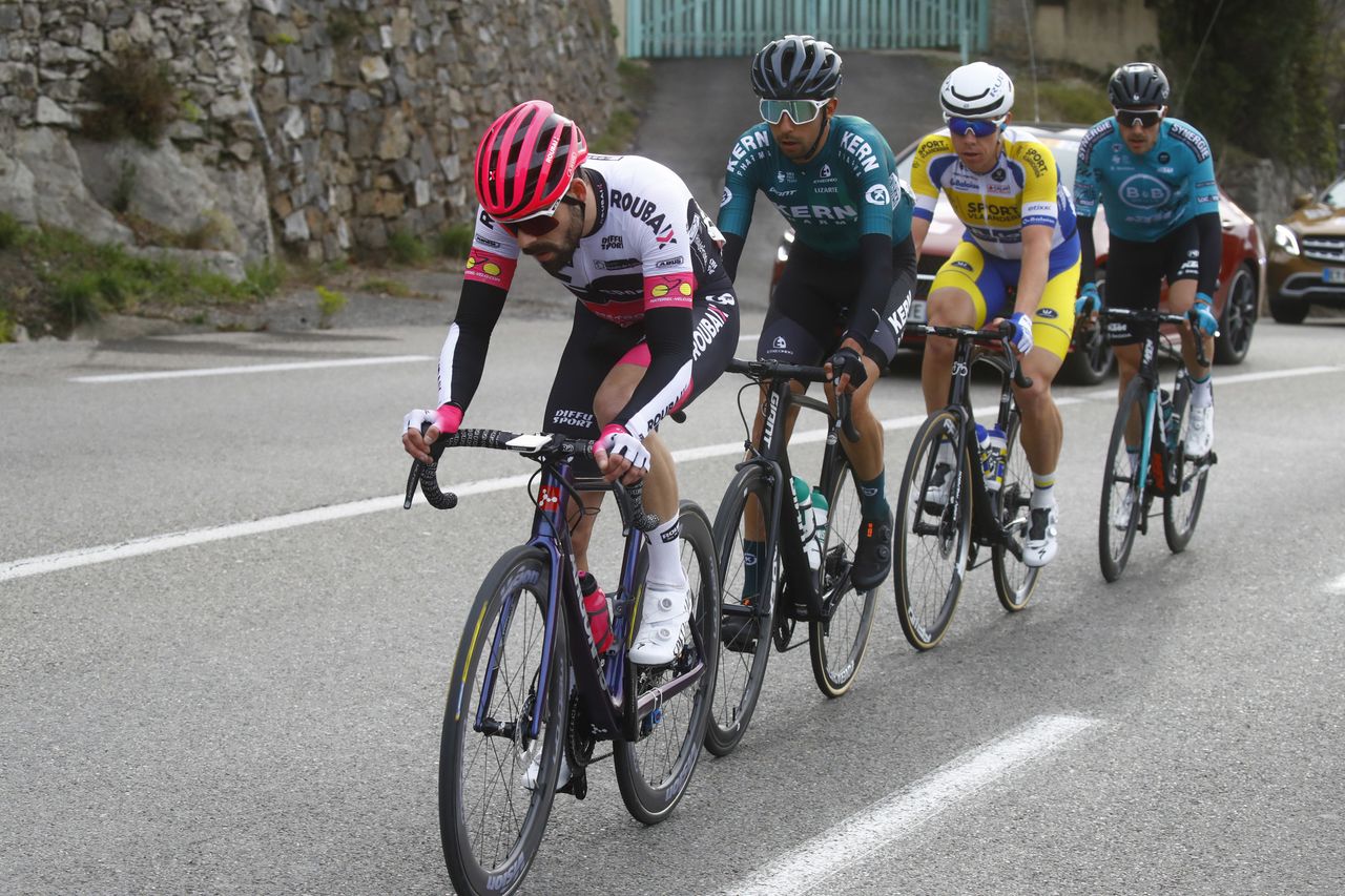 Etoile de Besseges Tour du Gard 2022 52nd Edition 2nd stage SaintChristollesAles Rousson 156 km 03022022 Marti Marquez ESP Equipo Kern Pharma photo Roberto BettiniSprintCyclingAgency2022