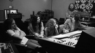 Lynyrd Skynyrd in the studio with Al Kooper