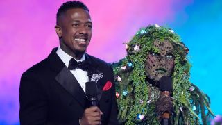 Nick Cannon and Mother Nature The Masked Singer
