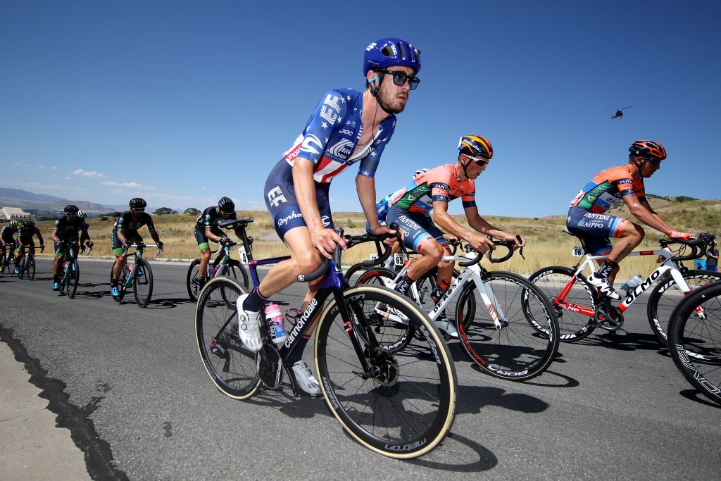 Alex Howes (EF Education First) racing the Tour of Utah