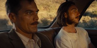 Michael Shannon and Aaron Taylor-Johnson in Nocturnal Animals