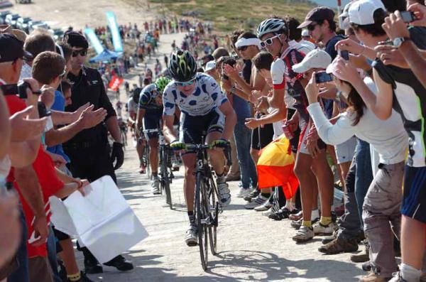 Simon Clarke (Orica-GreenEdge), king of the mountains at the 2012 Vuelta a Espana.