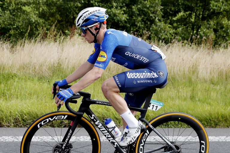 Remco Evenepoel at stage one of the Benelux Tour 2021