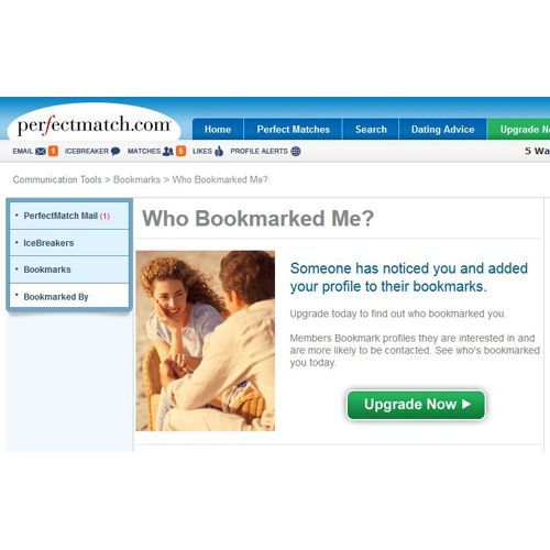 PerfectMatch image: You can filter your search based on a number of factors, including age and proximity.