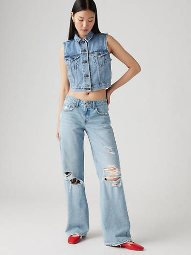 Low Loose Women&#039;s Jeans