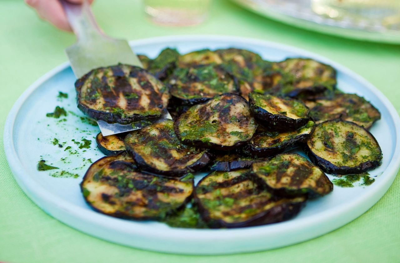 Warm aubergine salad Recipes | GoodtoKnow