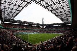 Euro 2024 stadiums General view of the RheinEnergie stadium during the DFB Women's Cup final match between FCR 2001 Duisburg and FF USV Jena on May 15, 2010 in Cologne, Germany. (Photo by Alex Grimm/Bongarts/Getty Images)