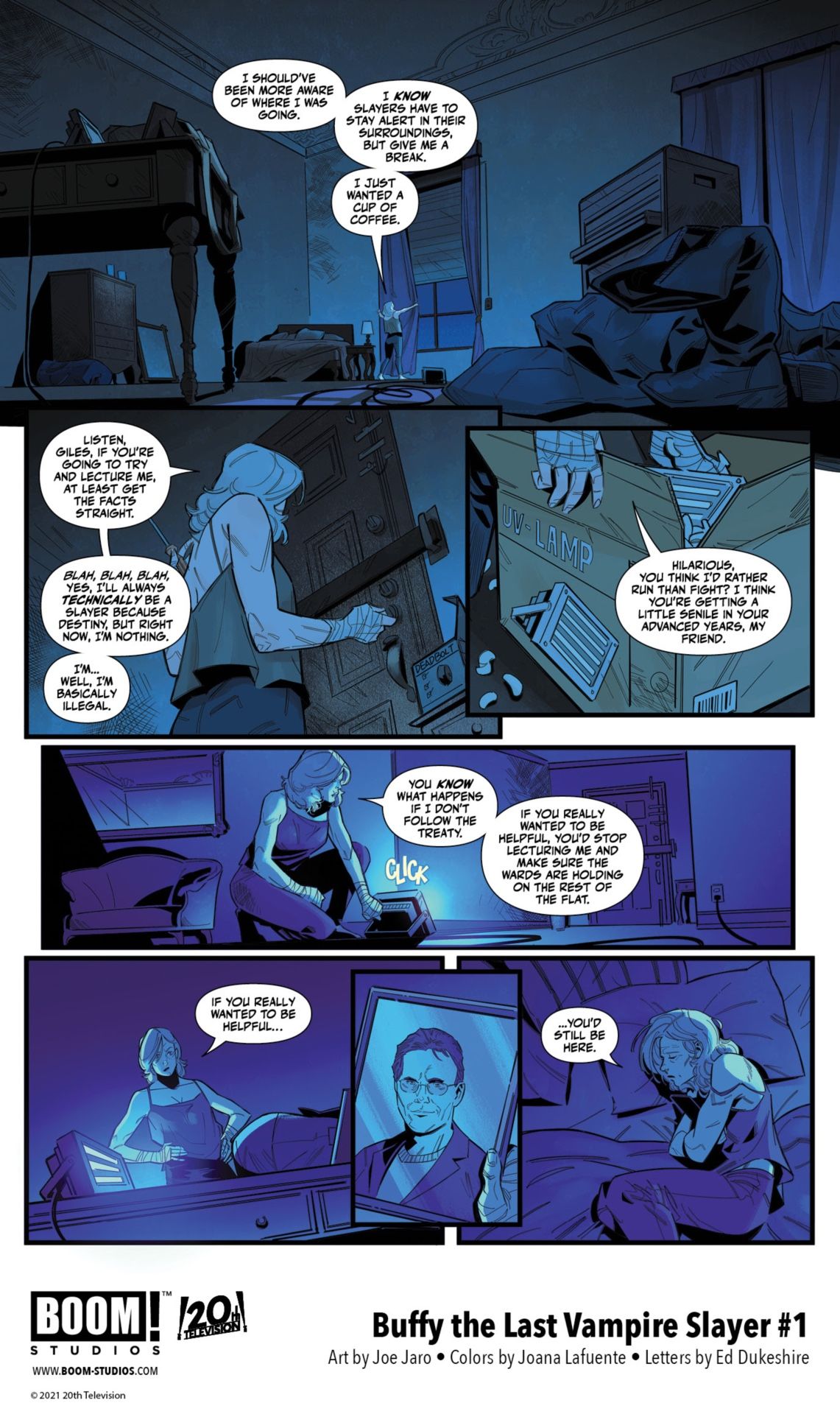 Buffy: The Last Vampire Slayer #1 page