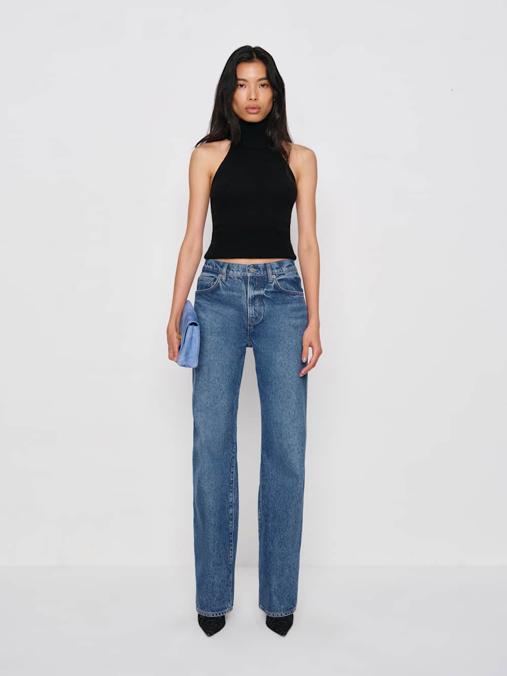 Val 90s Mid Rise Straight Jeans