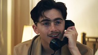 Timothee Chalamet as Marty in Josh Safdie's Marty Supreme