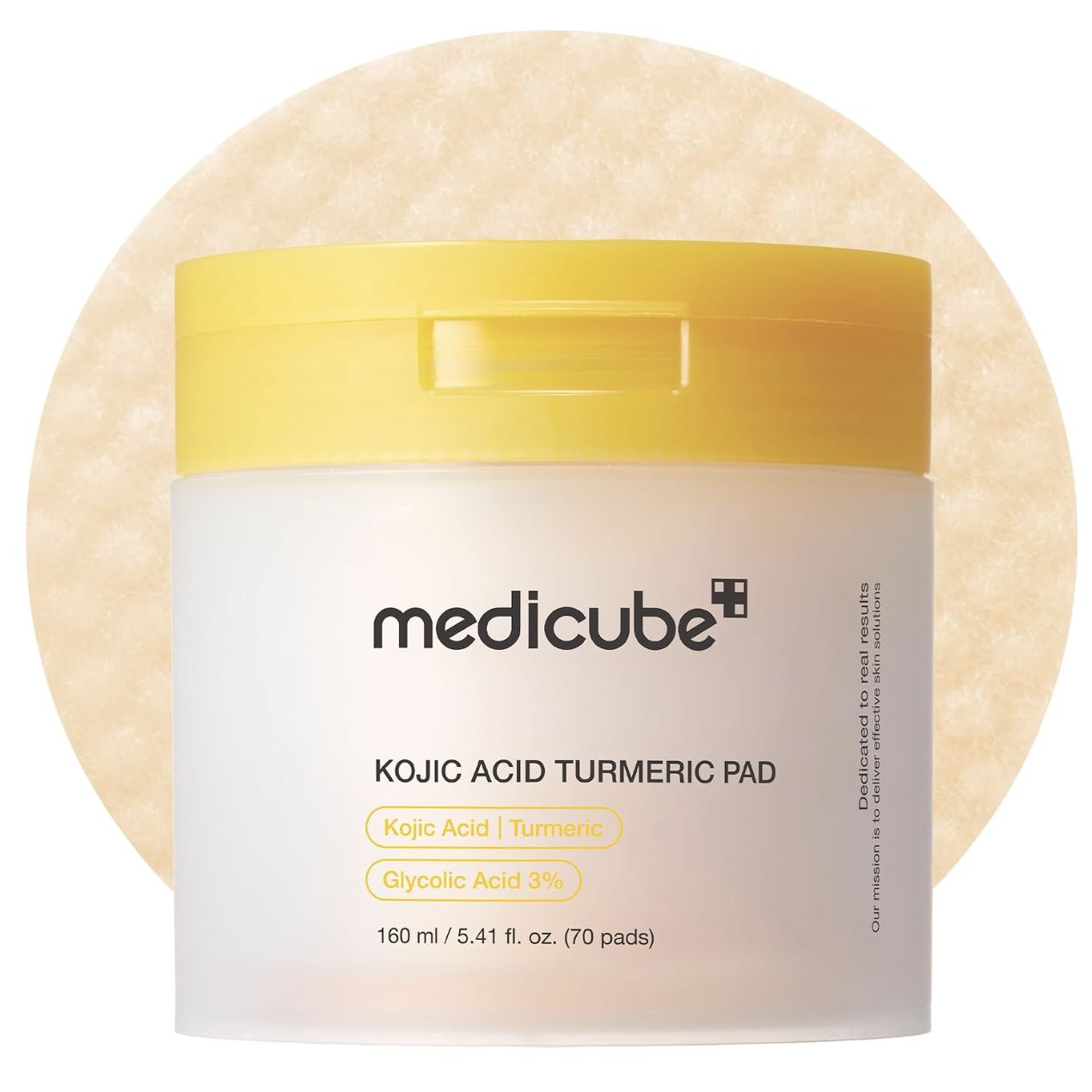 Medicube, Kojic Acid Turmeric Toner Pad