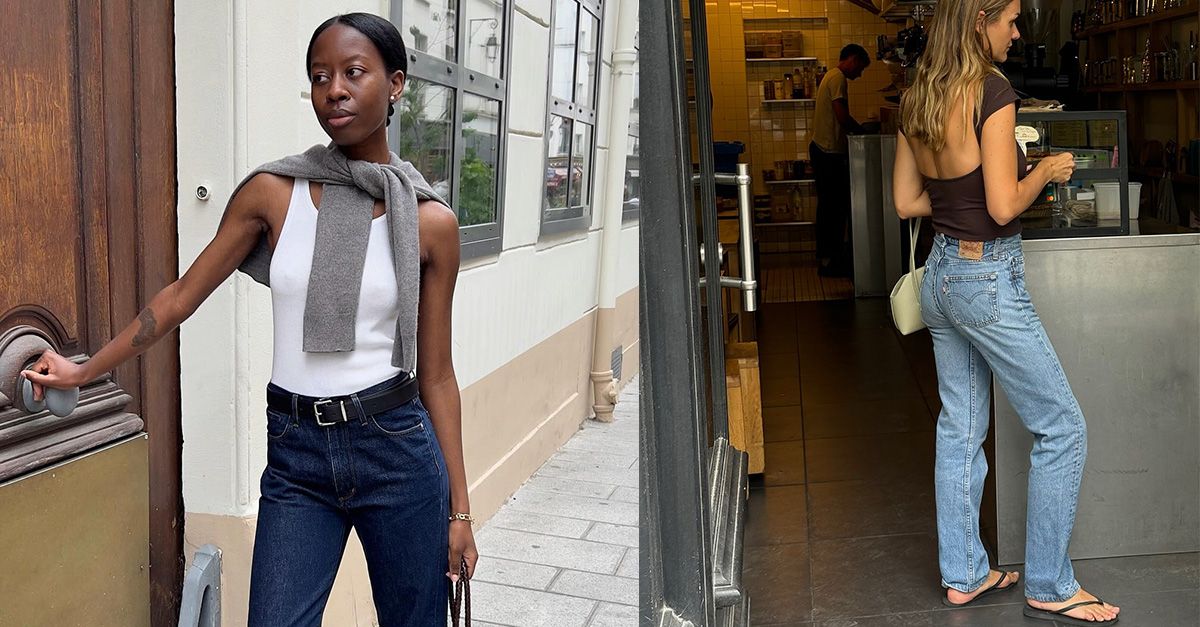 High-Waisted Jeans Are Trending—Wear Them With These Shoes in 2026