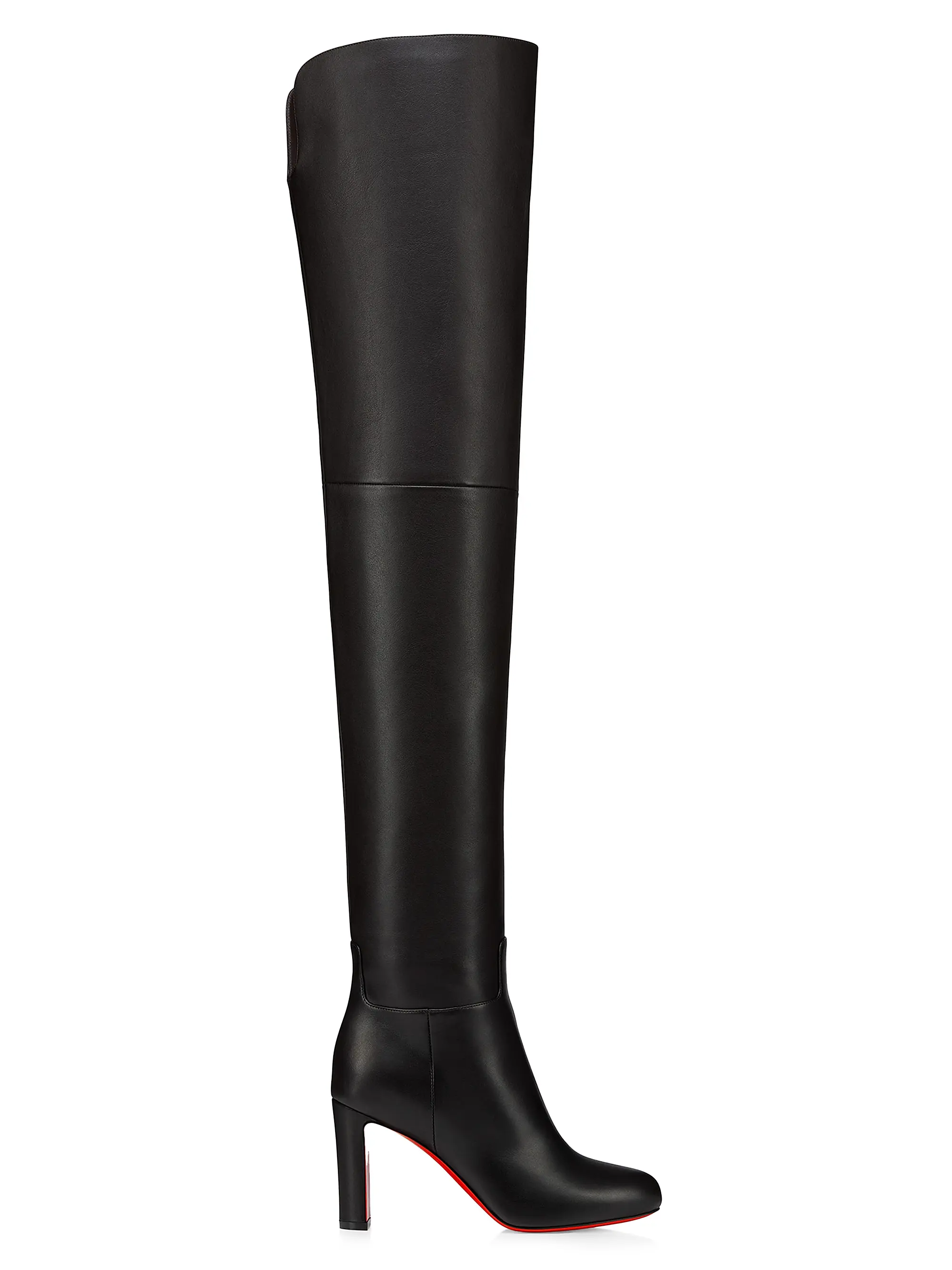 Loo 85mm Leather Thigh Boots