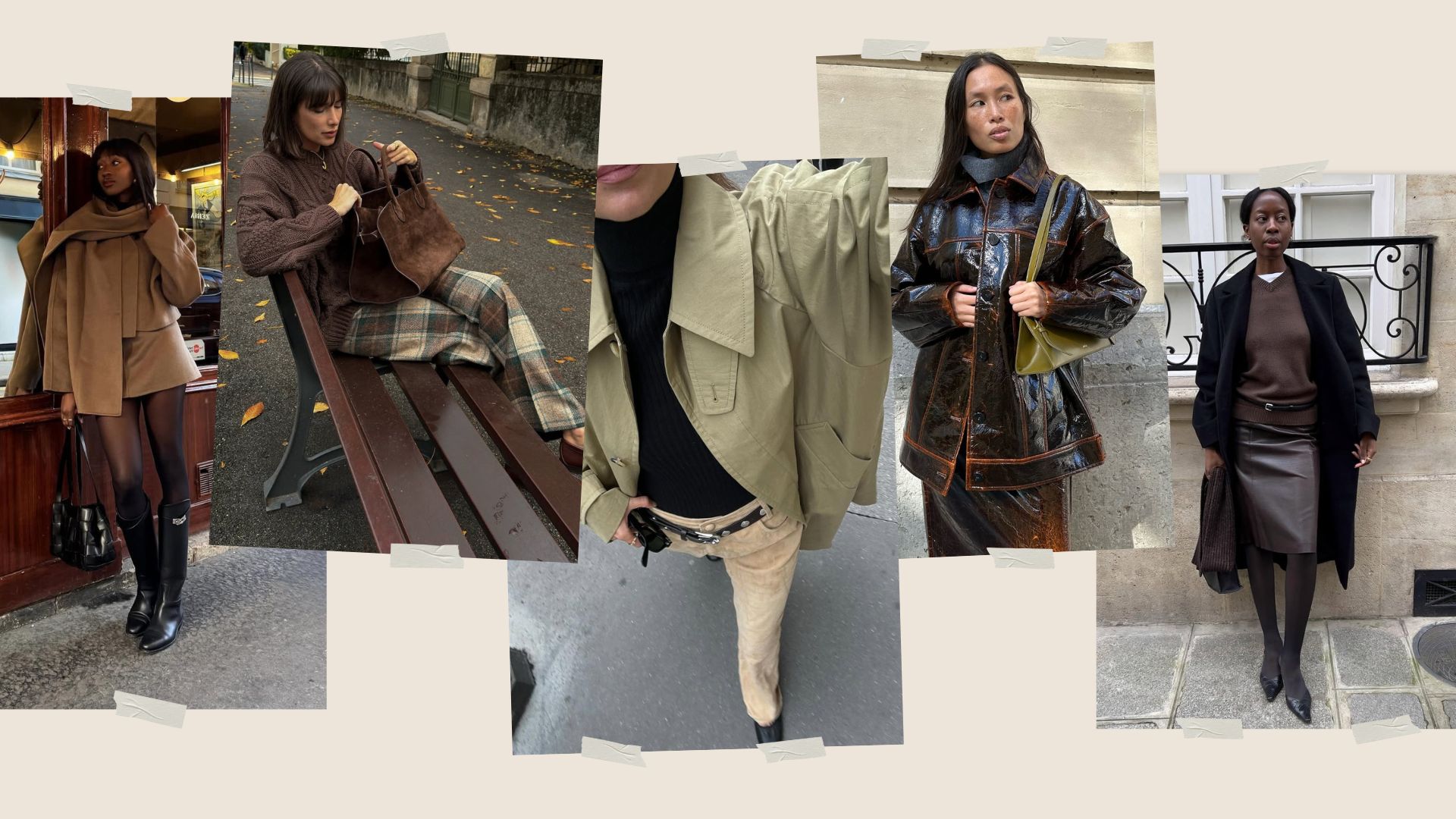 @emmanuellek_, @juliesfi, @annelauremais, @vikilefevre, @sylviemus_ show French autumn 2025 fashion trends
