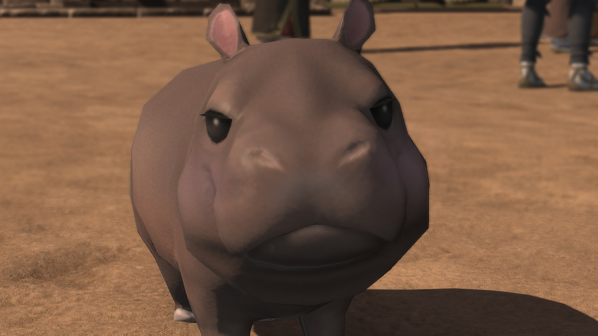 The Moo Deng frenzy has officially reached Final Fantasy 14, seemingly causing the price of its adorable hippo minion to skyrocket