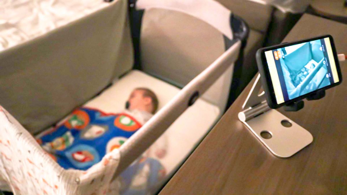 I just turned an old phone into a portable baby monitor — here's how