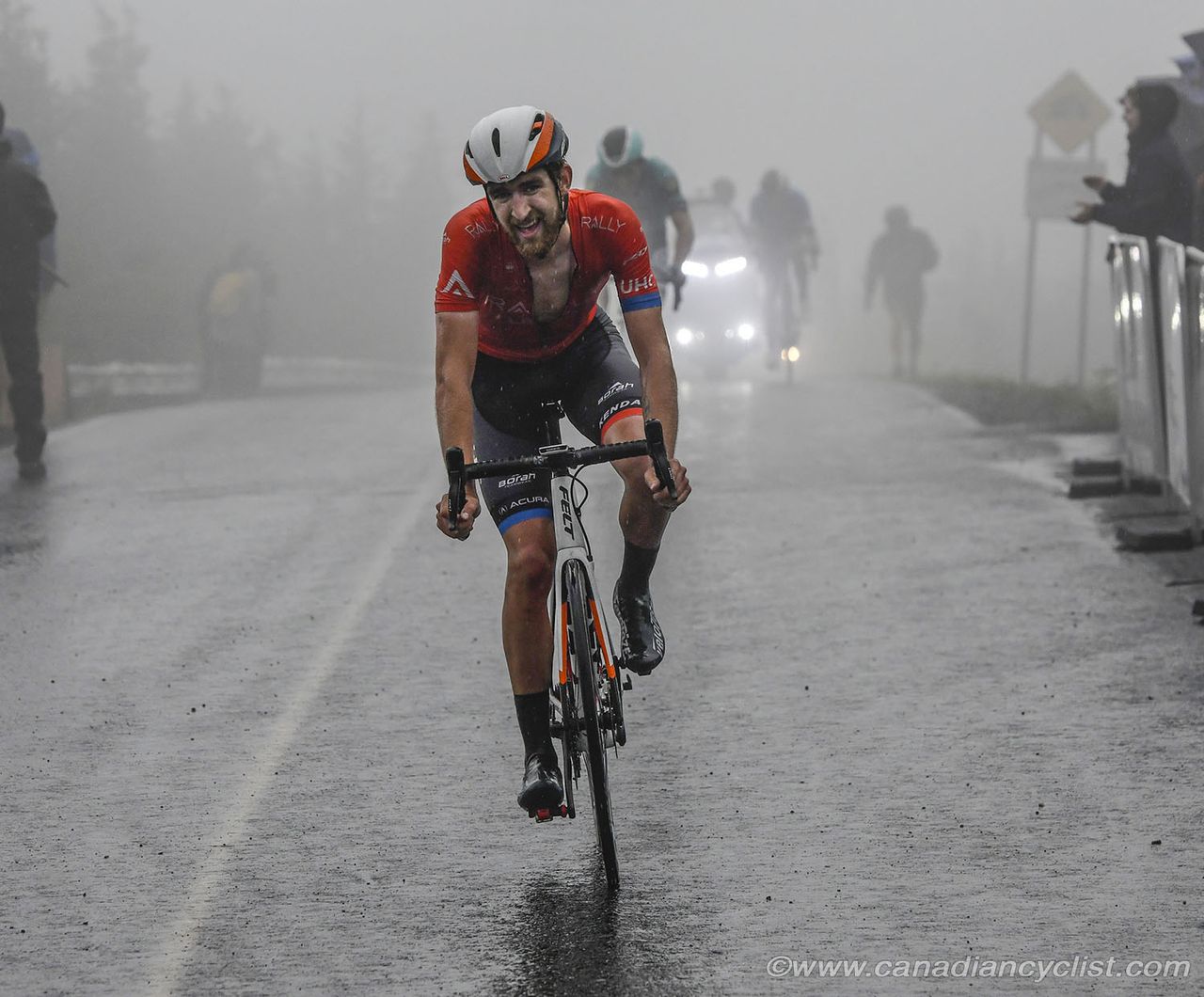 Kyle Murphy (Rally UHC Cycling) 3rd on stage 2 at Tour de Beauce