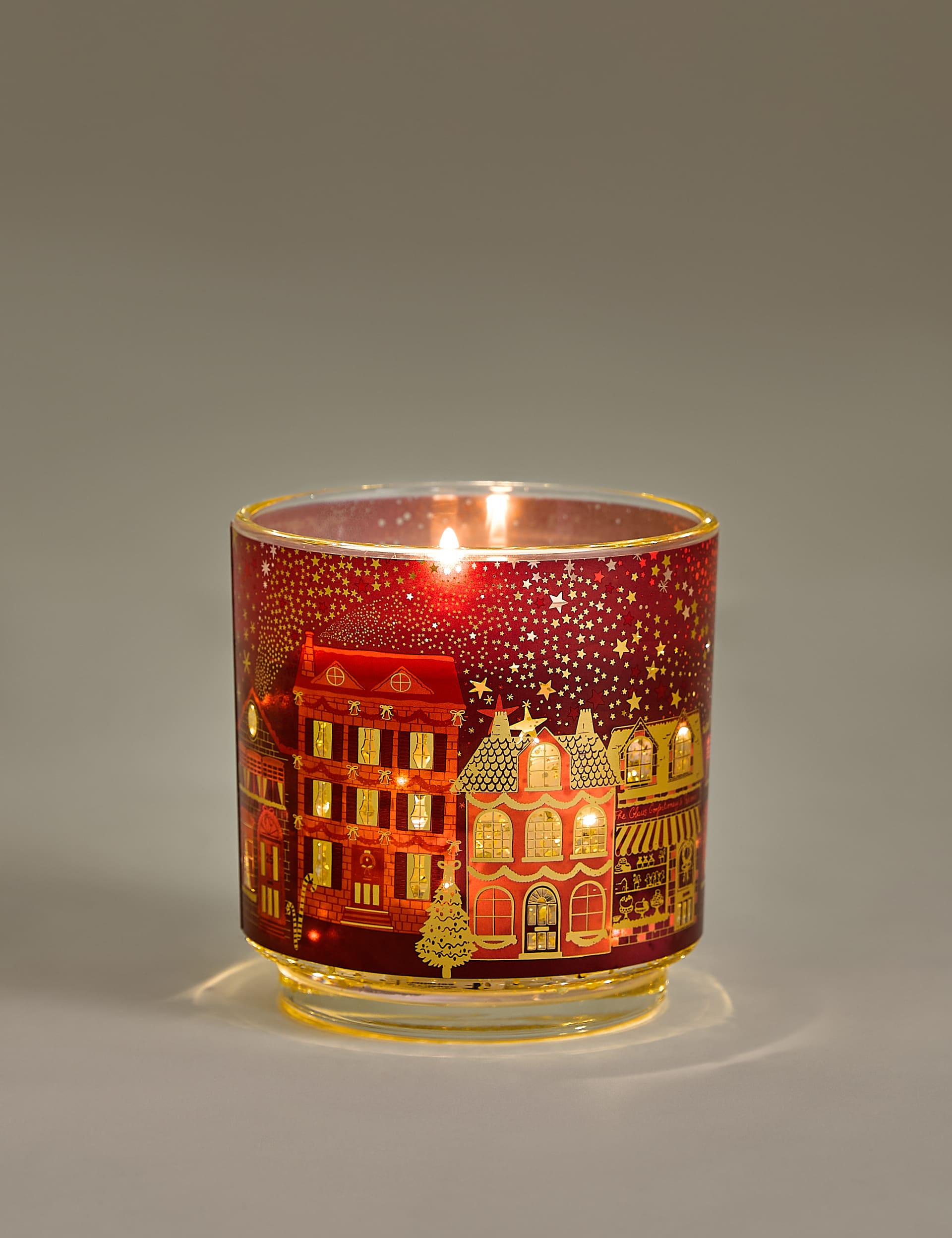 Mandarin, Clove &amp;amp; Cinnamon Refillable Light Up Candle