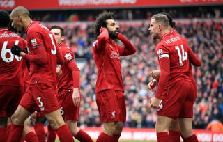 Mohamed Salah scored a brilliant second for Liverpool