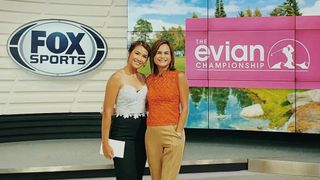 Su-Ann Heng became a Fox Sports golf reporter after retiring from playing