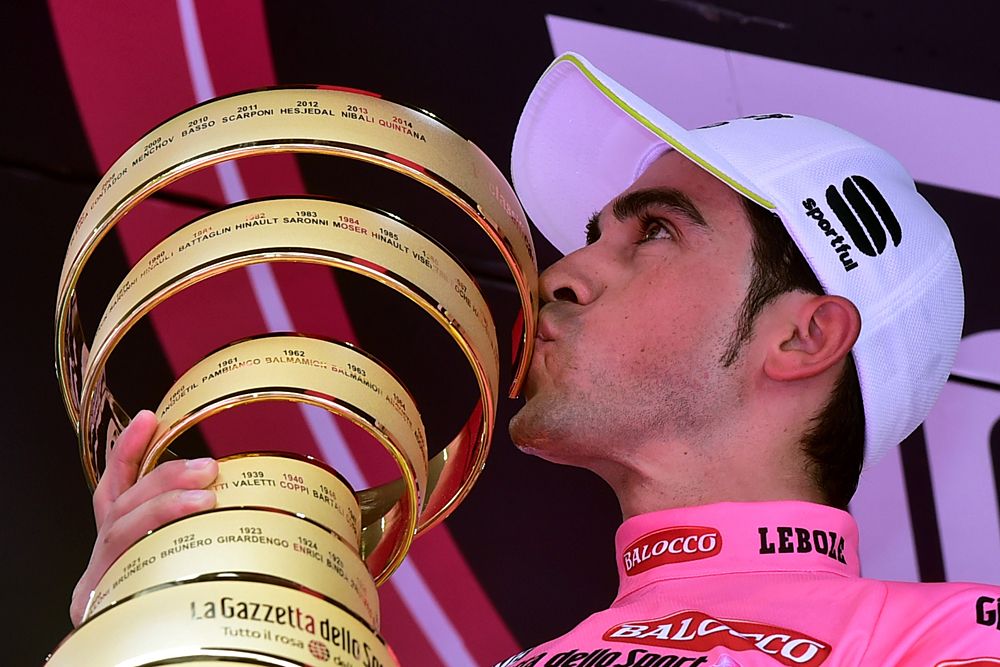 Alberto Contador won the 2015 Giro d'Italia