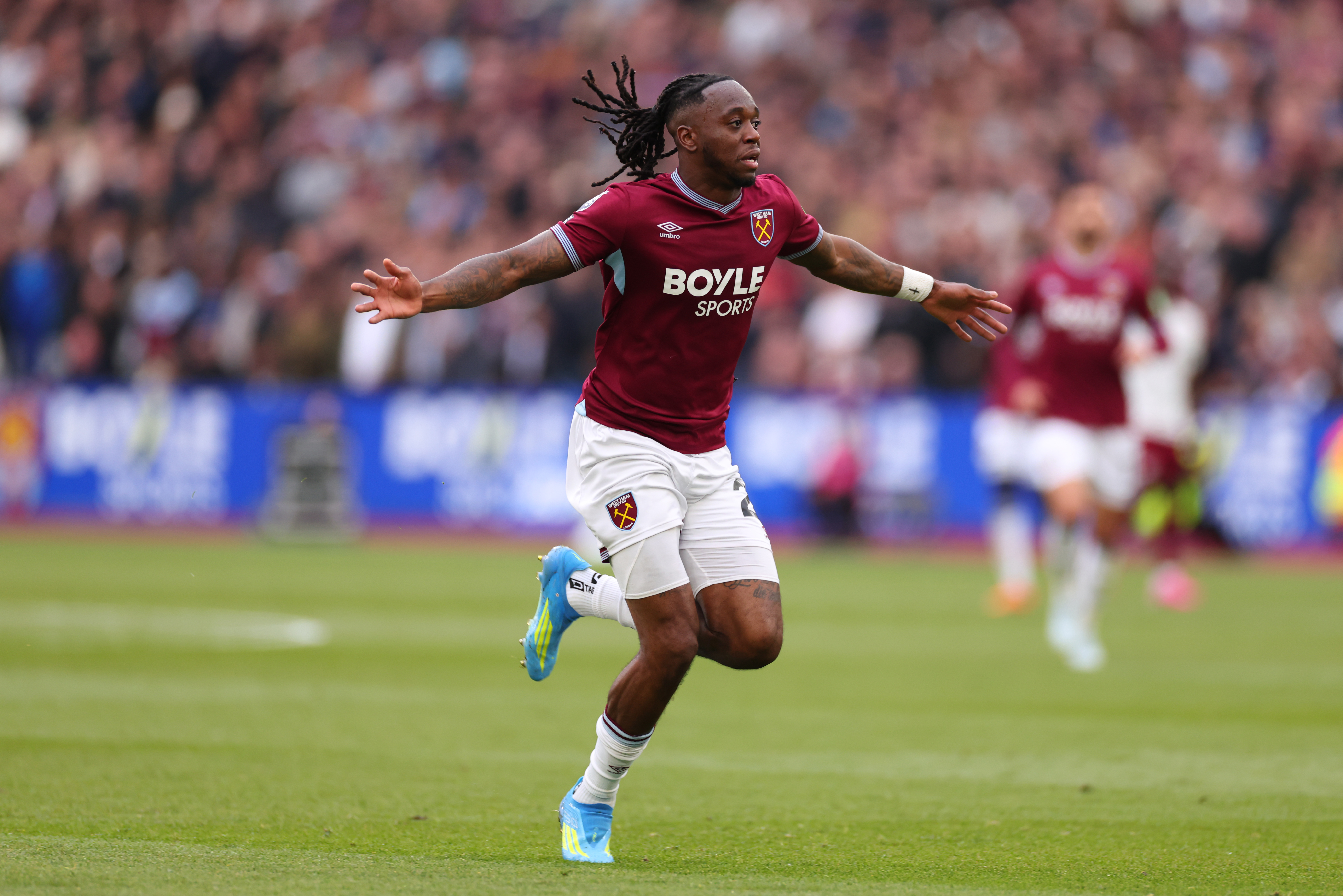 West Ham United defender Aaron Wan-Bissaka