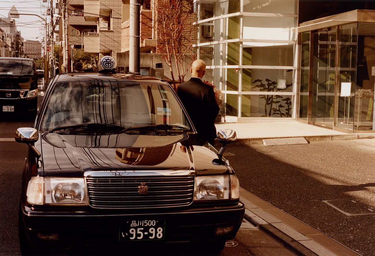 Taxi driver in Japan, from SIGNS, by Lucie Rox