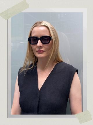 A fashion editor trying some of the best cool sunglasses.