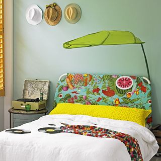 A burst of sunny, vibrant colours and exotic fruit prints is a refreshing look to wake up to.